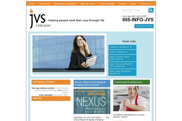 jvs theme websites examples