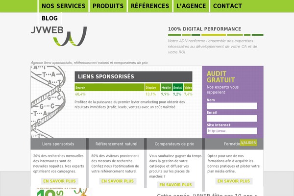 jvweb.fr site used Jvweb