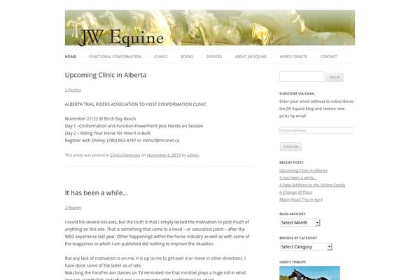 jwequine.com site used Twenty_twelve_child