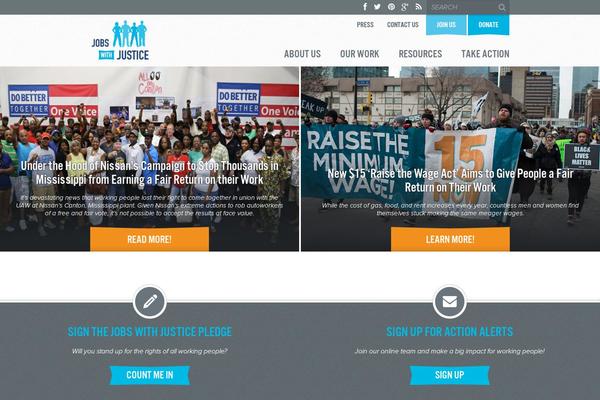 jwj.org site used Jobs-with-justice-web