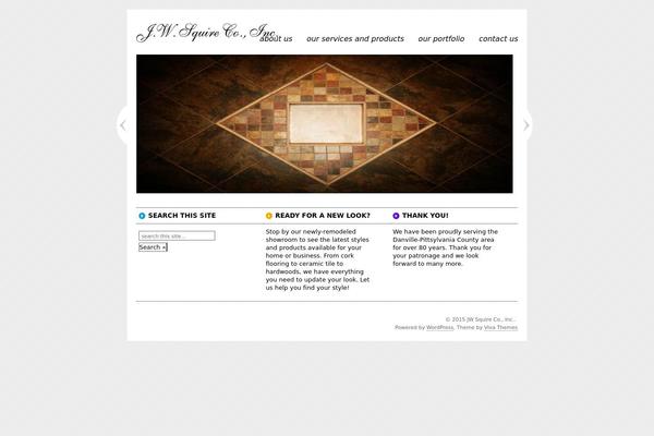 Nautilius theme site design template sample