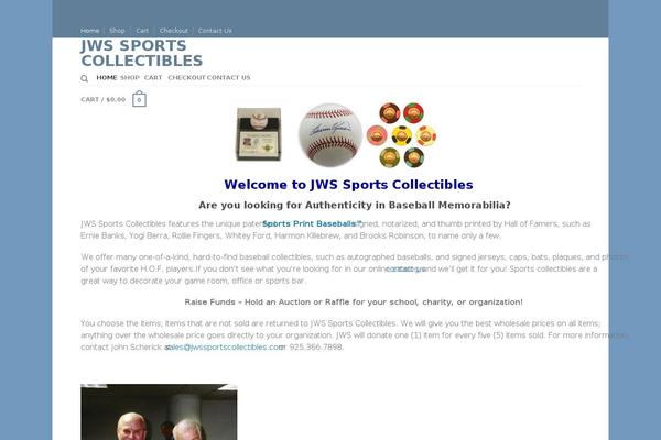 jwssportscollectibles.com site used Flatsome Child Theme