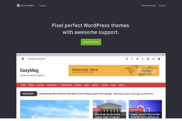 jwthemes.com site used Daisythemes