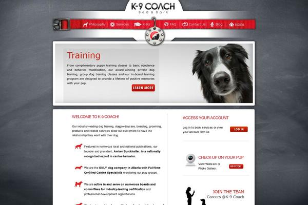 k-9coach.com site used Clearlymodernv3