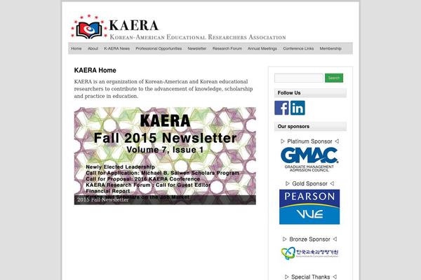 k-aera.org site used Refined