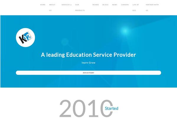 k12technoservices.com site used Ultrabootstrap-child