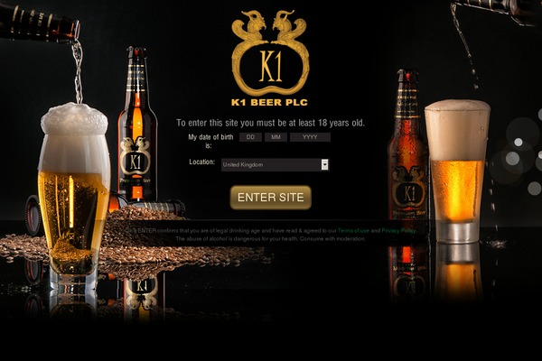 k1beer.com site used K1-beer