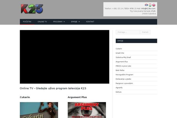 SmartMag theme site design template sample