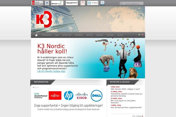 k3nordic.com site used K3