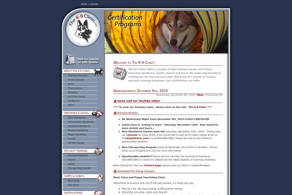 k9clinic.com site used K9-clinic-2.5