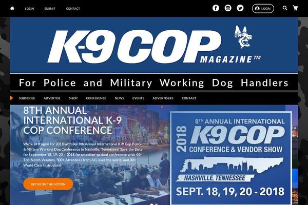 k9copmagazine.com site used K9cop