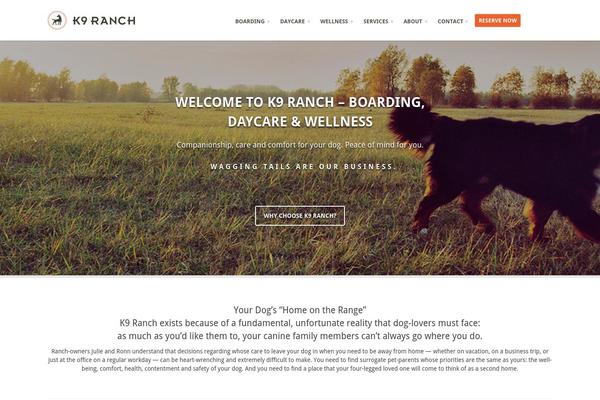 k9ranch.ca site used Immensely-child