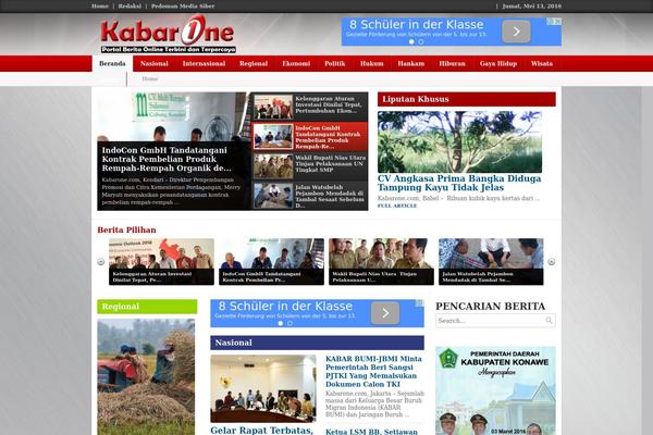 kabarone.com site used Local News