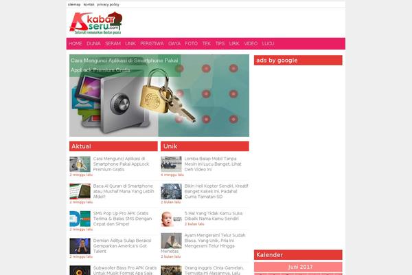 kabarseru.com site used Palinganeh