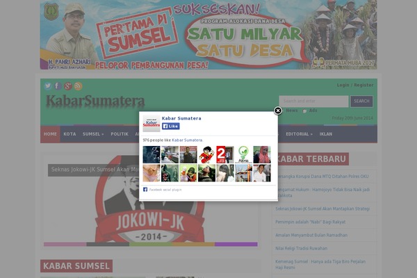 kabarsumatera.com site used It-news-grid