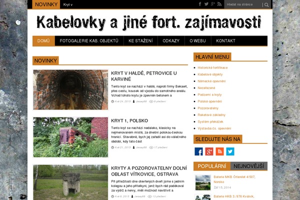 kabelovky.net site used Pressto