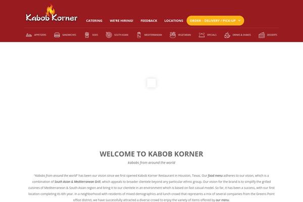 kabobkorner.com site used Pizzaro-child
