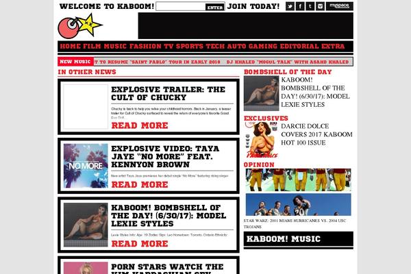 kaboom theme websites examples