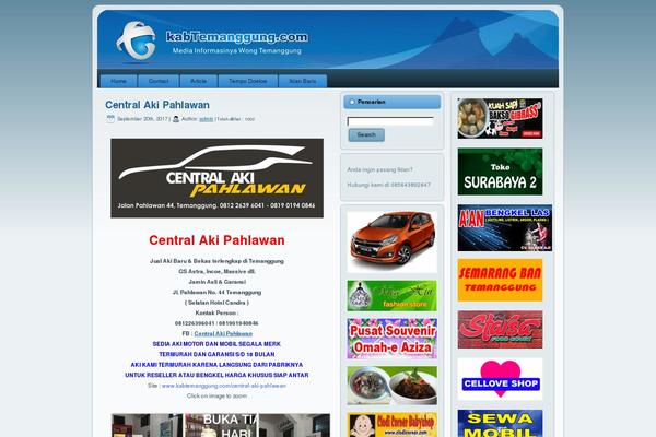 kabtemanggung.com site used Kabtemanggung