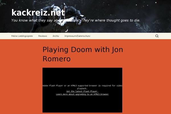 Twenty Thirteen theme site design template sample
