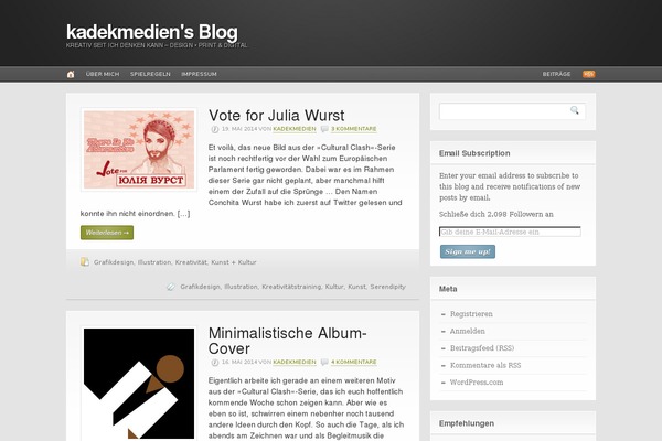 GeneratePress theme site design template sample