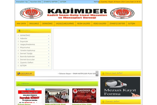 kadimder.com site used Koydernek