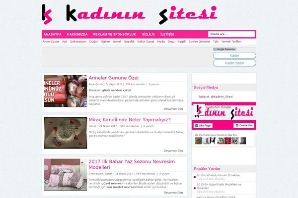 kadininsitesi.com site used Webbaharati.v.3
