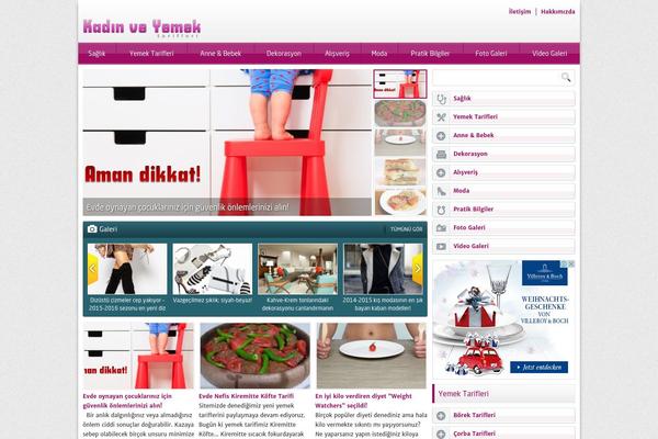 Yaren V2 theme site design template sample