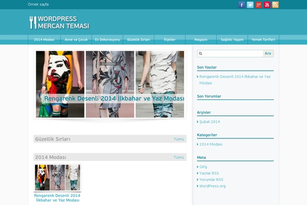 Mercan_tema theme site design template sample