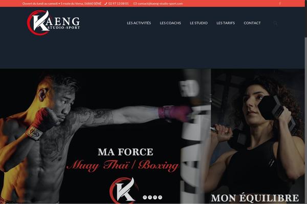 kaeng-studio-sport.com site used Kaeng-theme