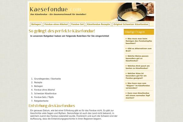 kaesefondue.com site used Kf