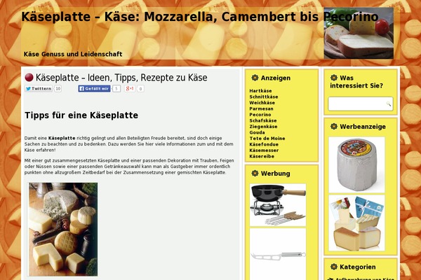 kaeseplatte.com site used Kaeseplatte2015