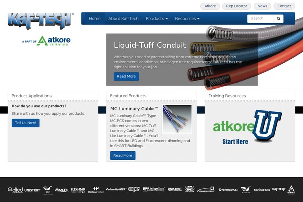 kaf-tech.com site used Core2014