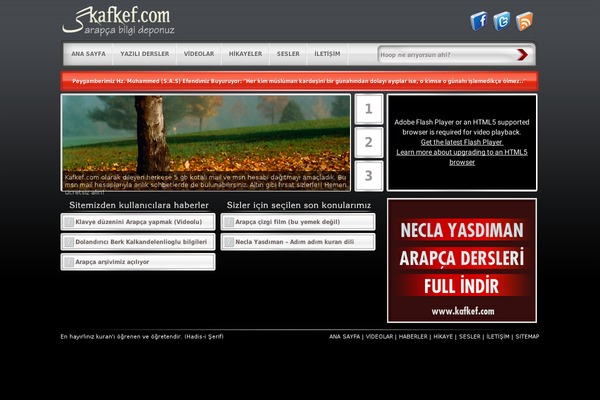kafkef.com site used Boria