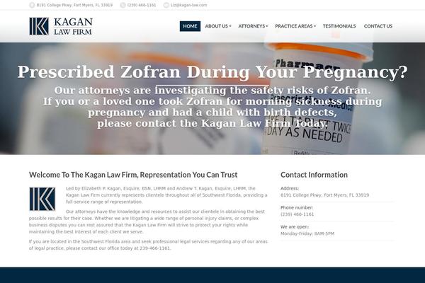 kagan-law.com site used Klaw