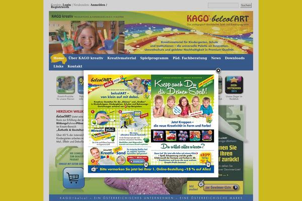 Twenty Ten theme site design template sample