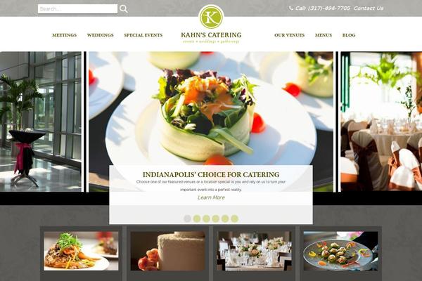 kahnscatering.com site used Kahnscatering