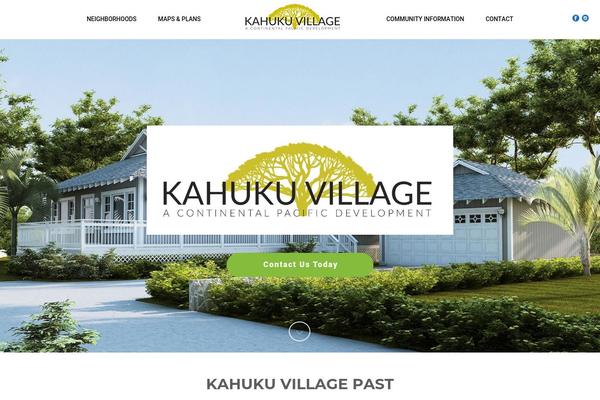 kahukuvillage.com site used Goforsite