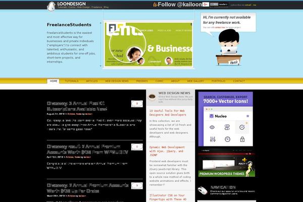 kailoon.com site used Loondesignv4