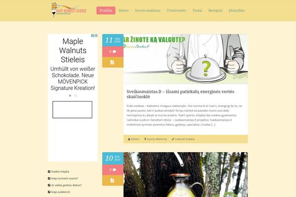 Site using Designthemes-core-features plugin