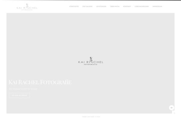 Kinetika theme site design template sample