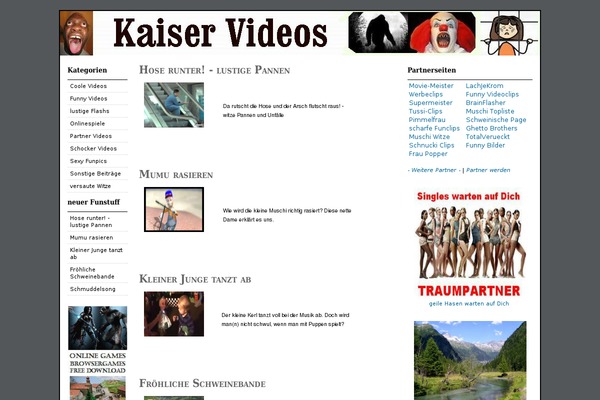 kaiser-videos.de site used Default_de