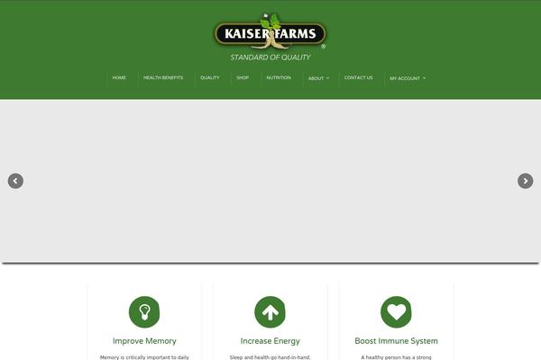 kaiserfarms.com site used Kaiser