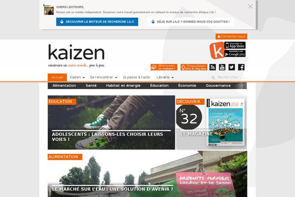 kaizen-magazine.com site used Wext