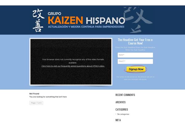 kaizenhispano.com site used Leadgenbiz