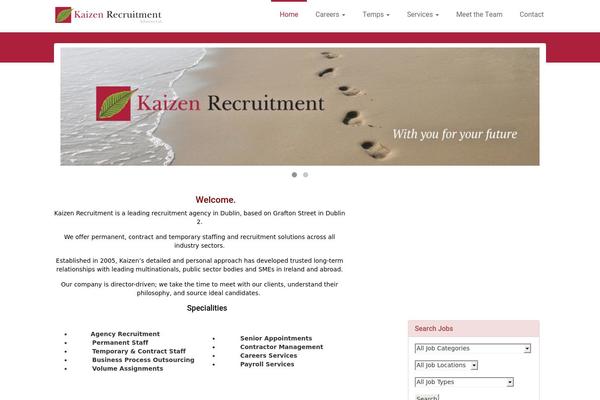 kaizenrecruitment.com site used Kaizen