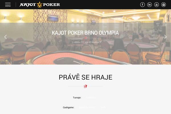 Site using Kajotpoker plugin