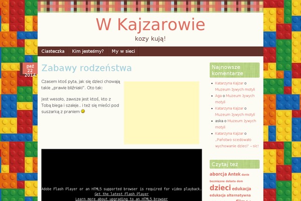 kajzarowie.net site used Clean Bloggist