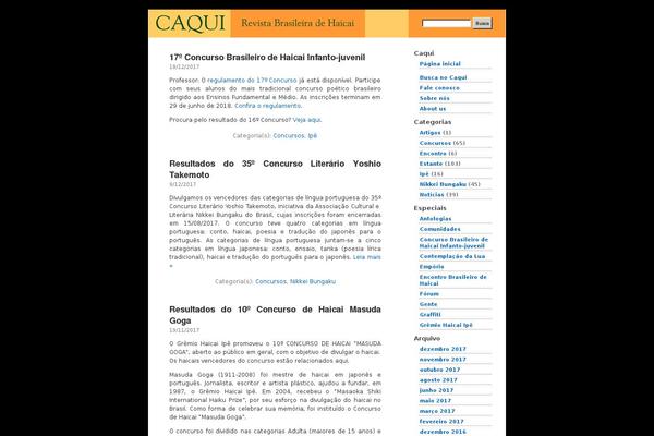 kakinet.com site used Caqui