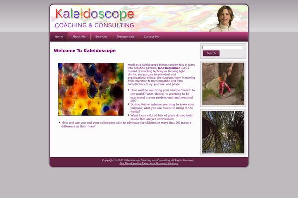kaleidoscopecoach.com site used Kaleidoscope